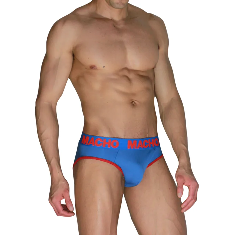 Macho - Mch005 Classic Slip Blue + Red