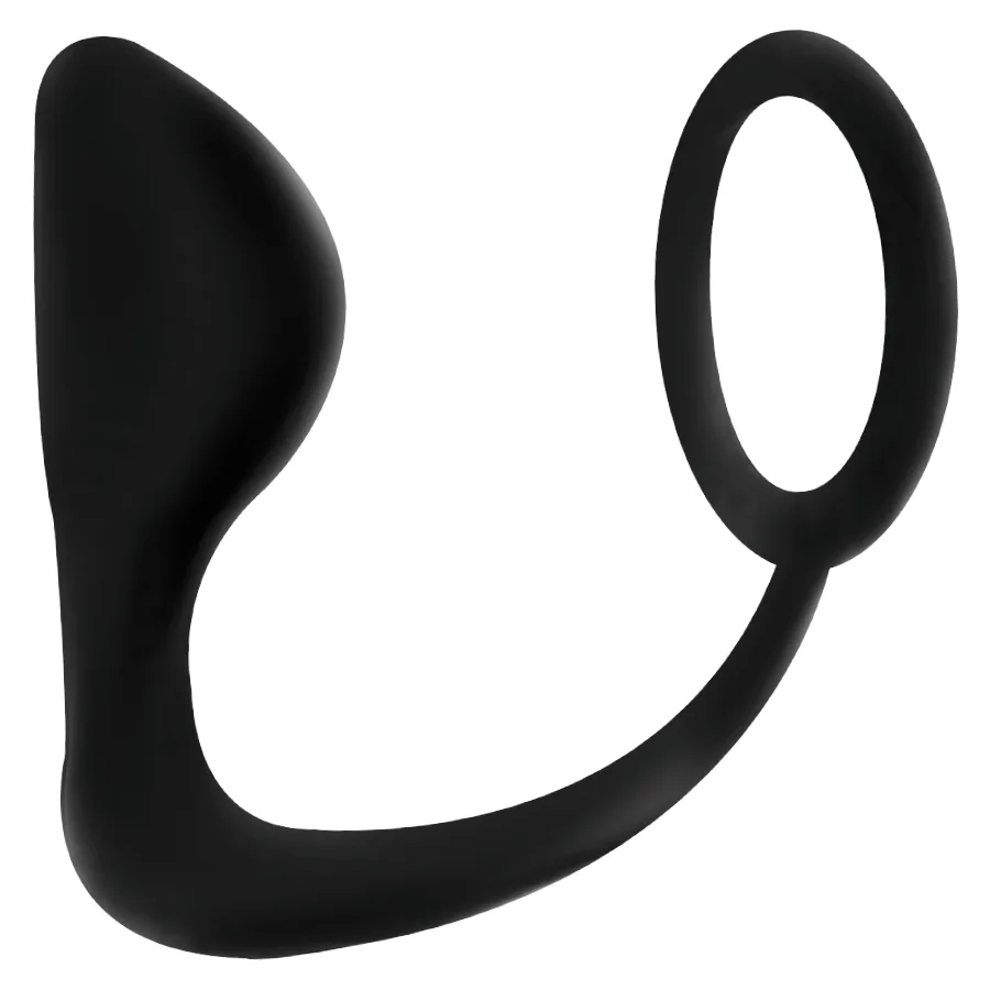 Addicted Toys - Anal Plug with Black Penis Ring