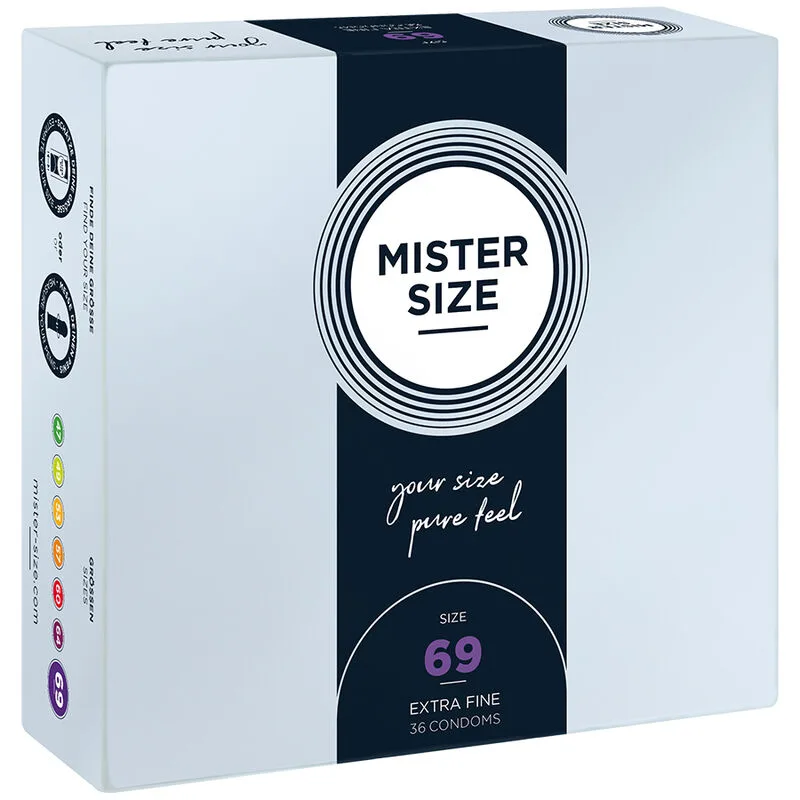 Mister Size - Condoms Size XXXL 69 mm (36 Units)