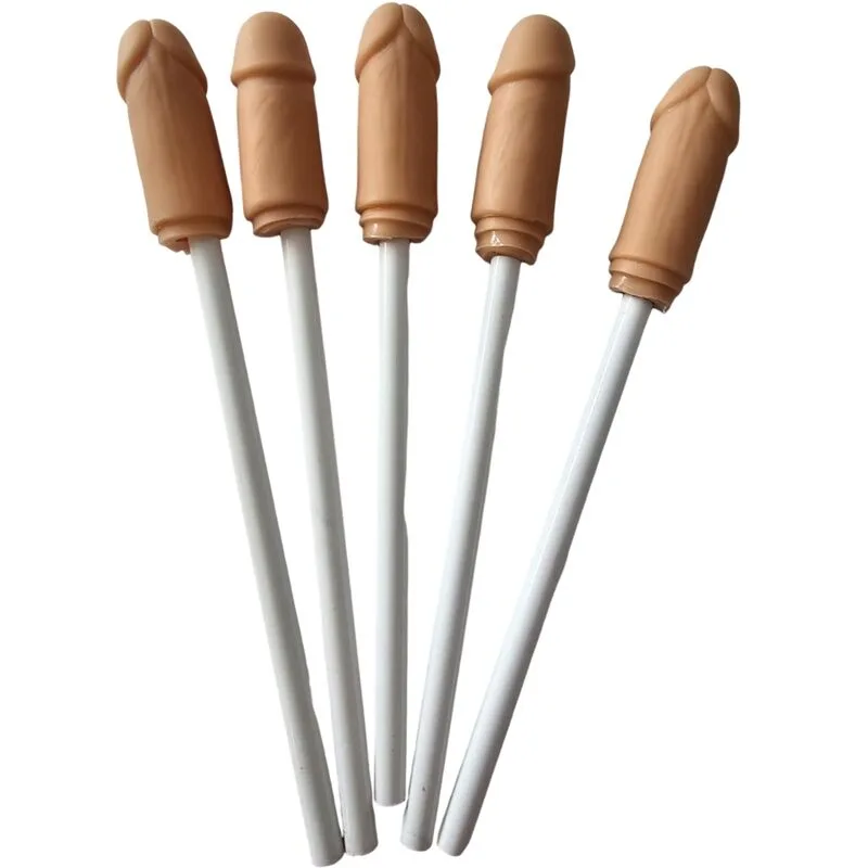 Diablo Picante - 5 Pencils with Natural Penis Tip