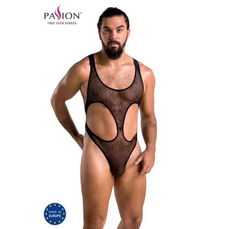 Passion - 040 Body Leon Preto L/XL