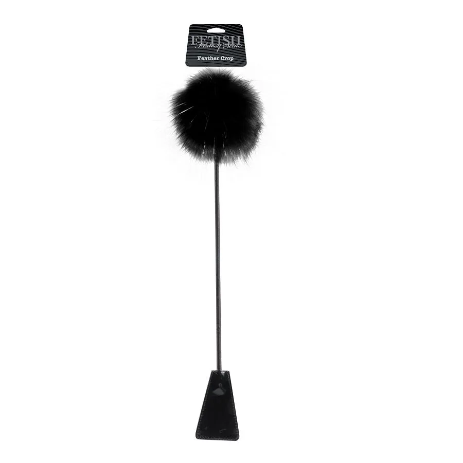 Fetish Fantasy Limited Edition - Black Feather Crop