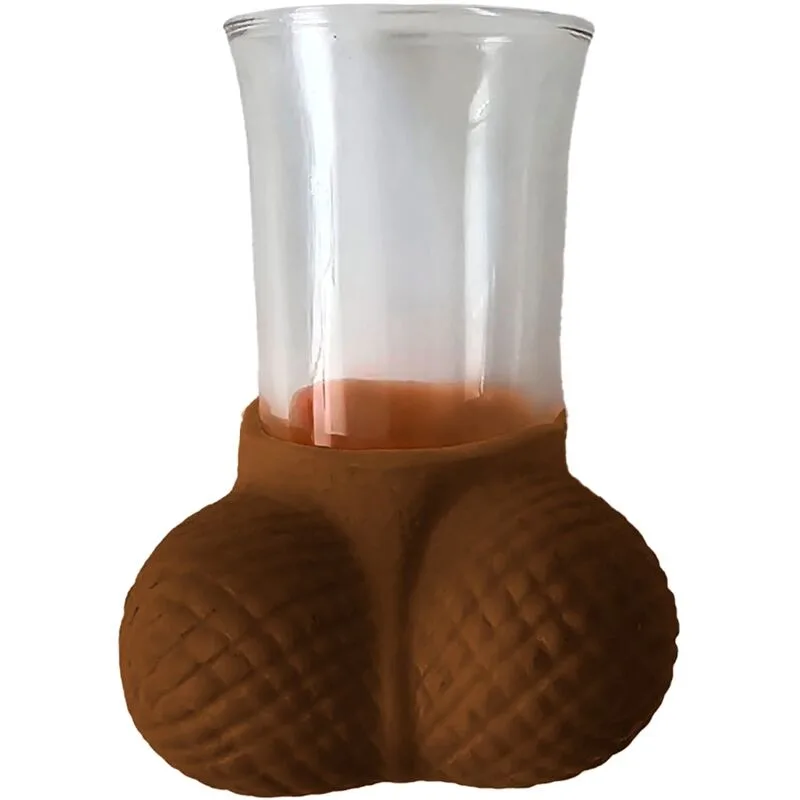 Diablo Picante - Crystal Shot Glass with Mulato Eggs