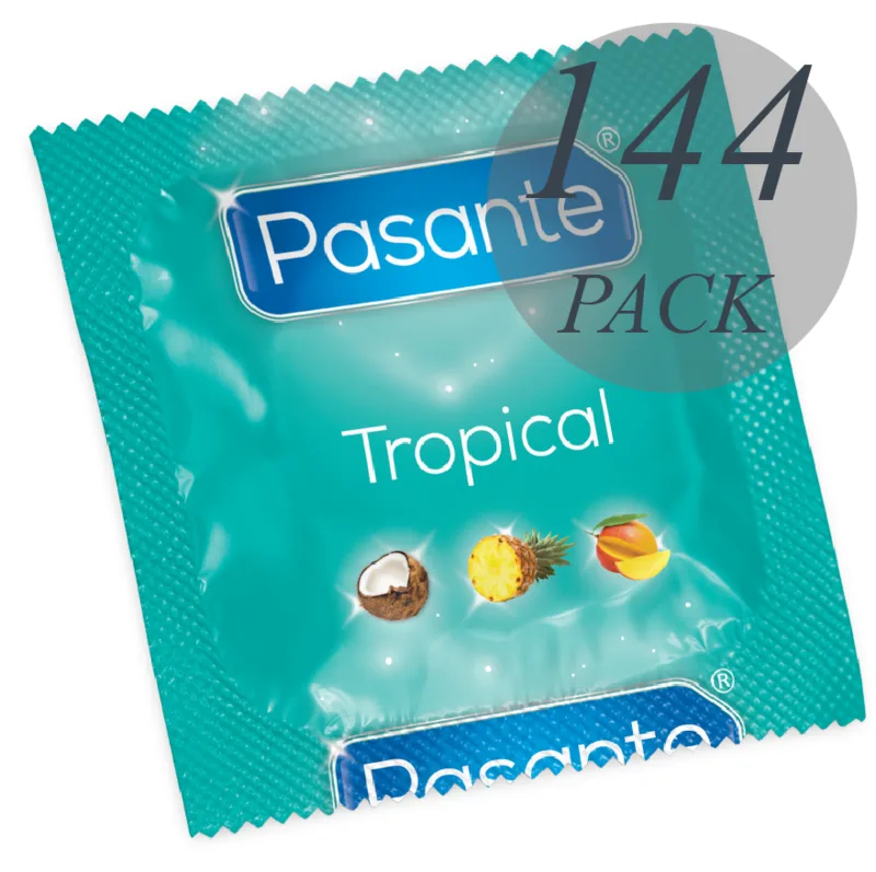 Pasante - Saco Tropical de Preservativos 144 Unidades