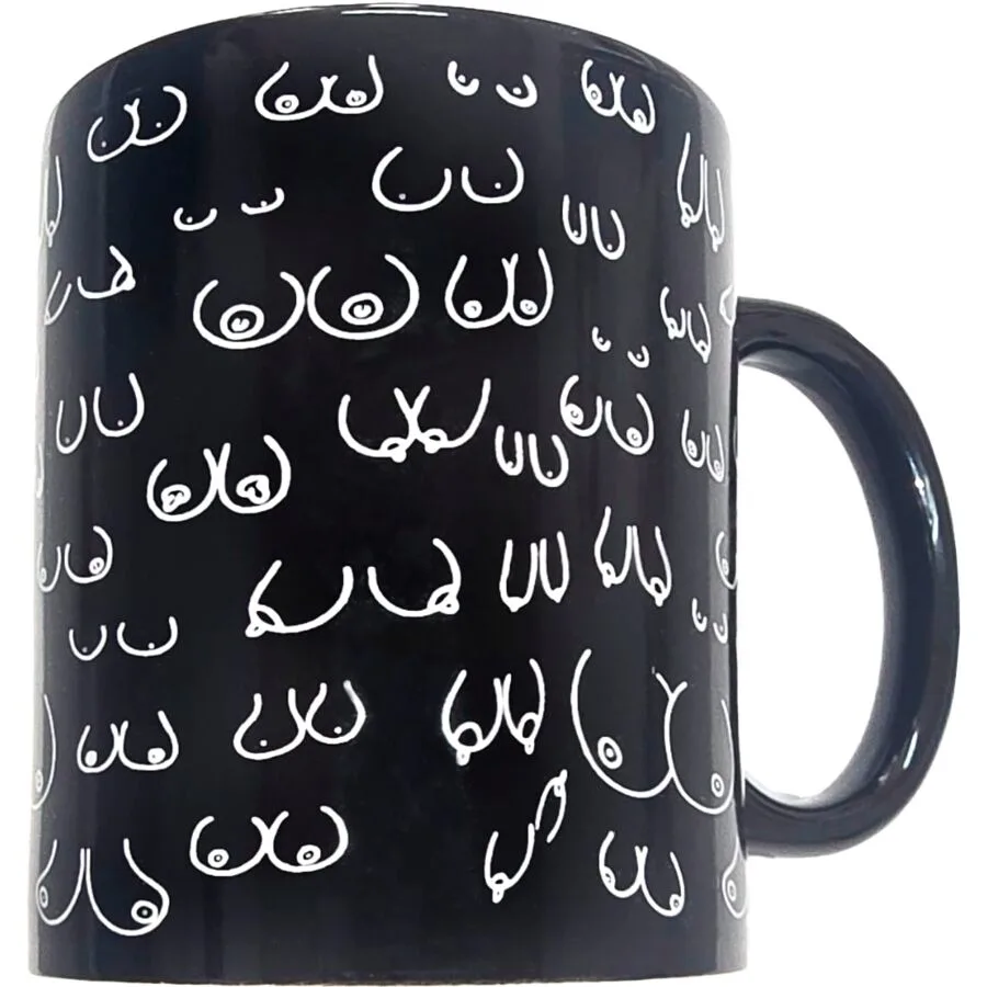 Diablo Picante - Boobs Mug Black 370 ml