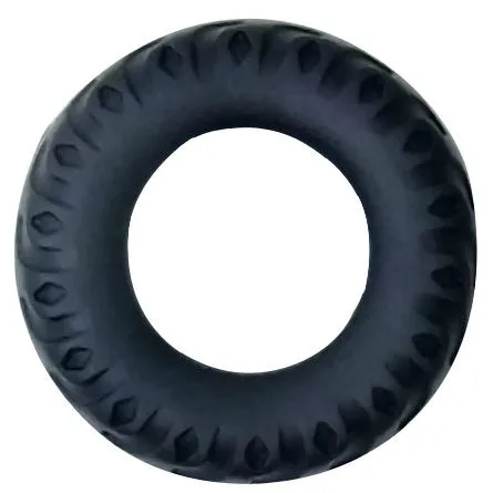 Baile - Titan Anel Preto Verde 2 cm