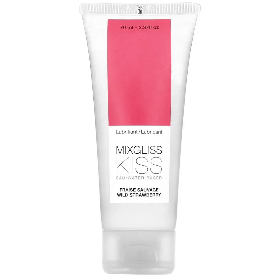 Mixgliss - Water Based Lubricant Strawberry Flavor 70 ml
