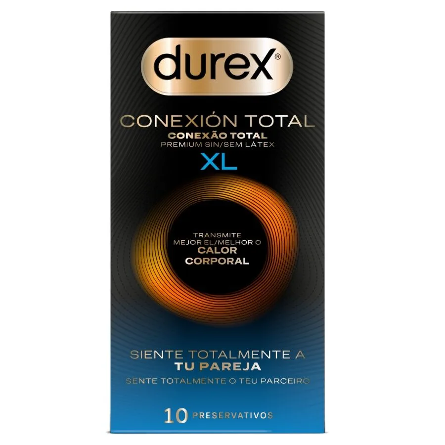 Durex - Total Connection XL Ultra Fine Plus Latex Free 10 Units