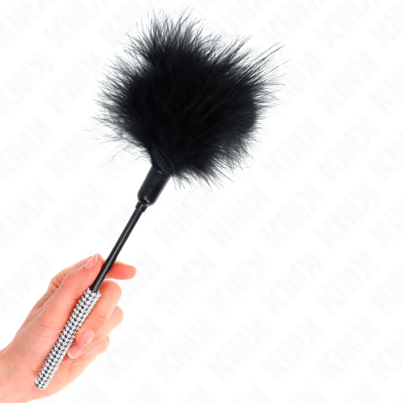 Kink - Tickle Feathers with Rhinestone Handle 27 cm