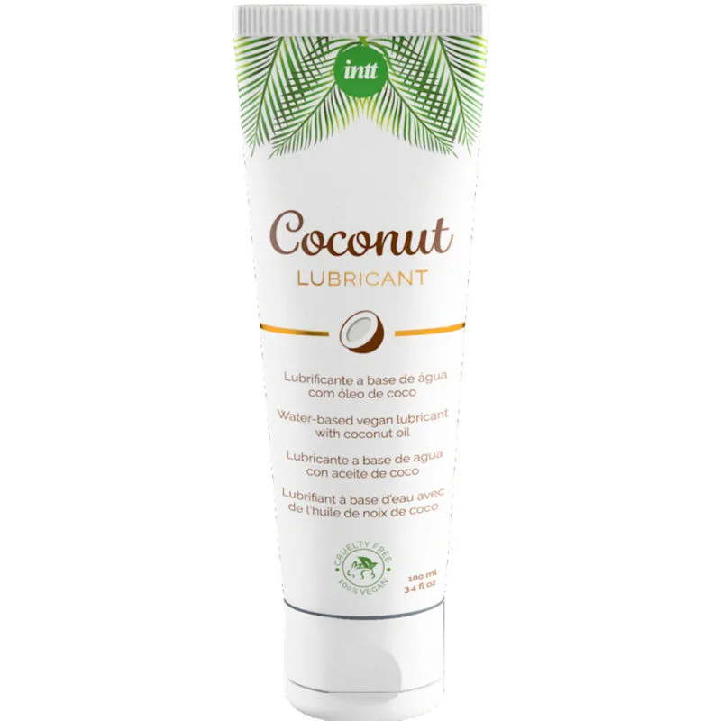 Intt - Vegan Water-Based Lubricant with Intense Coconut Flavor