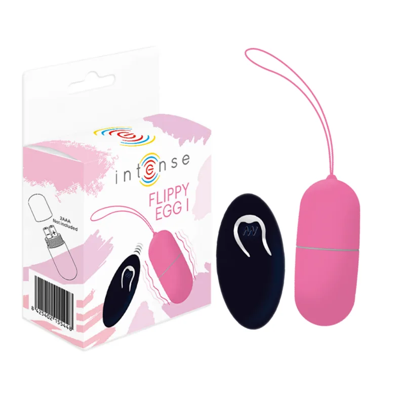 Intense - Flippy I Vibrating Egg with Remote Control Pink