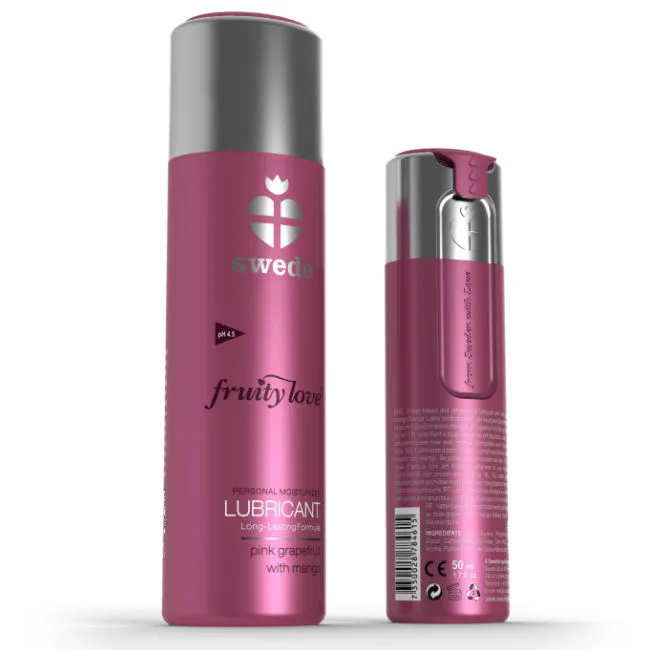Swede - Lubrificante Fruity Love Rosa Toranja com Manga 50 ml
