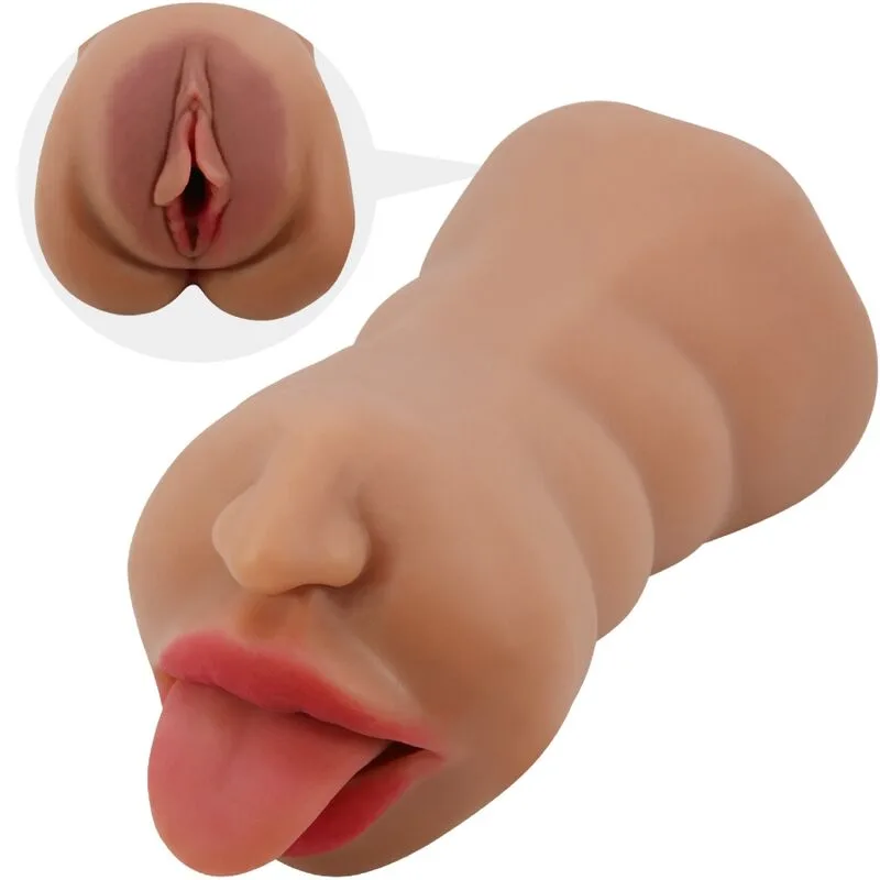 Crazy Bull - Sarah Double Masturbator Mouth & Vagina Flesh