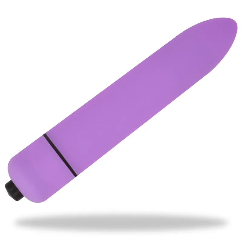 Ohmama - Mini Vibrating Bullet 9 cm Purple