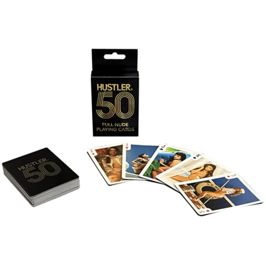 Kheper Games - Hustler 50 Full Nude Playing Cards