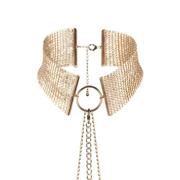 Bijoux - Désir Métallique Colar Metlico Dourado