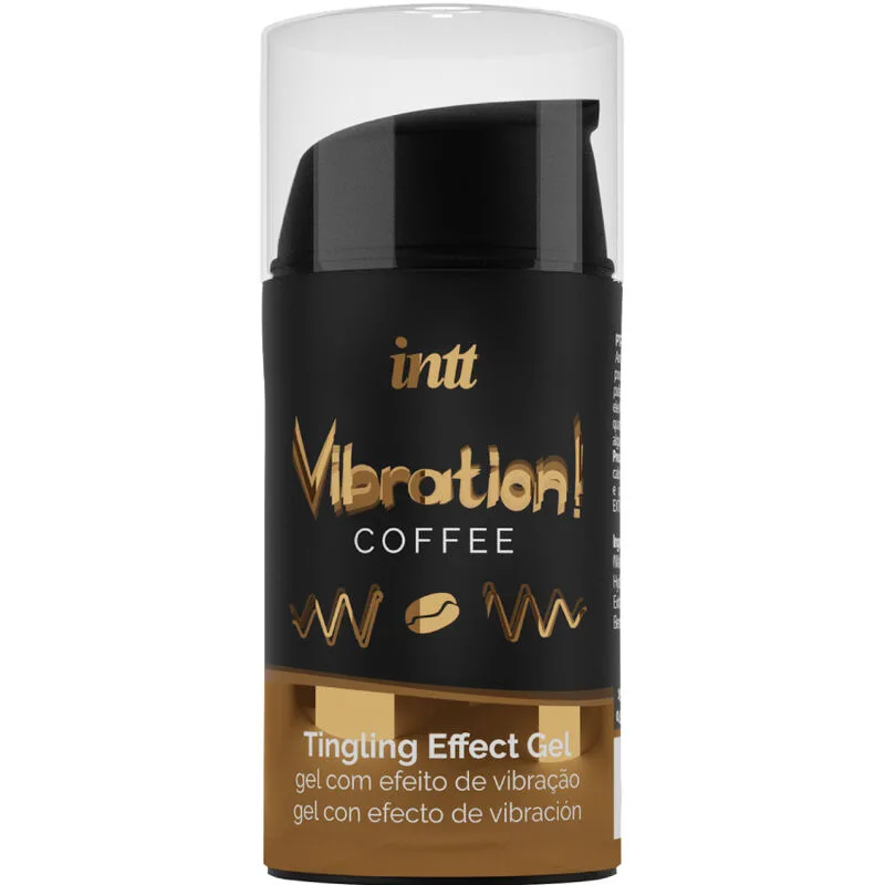 Intt - Powerful Intimate Stimulant Liquid Vibrating Gel Coffee 15ml