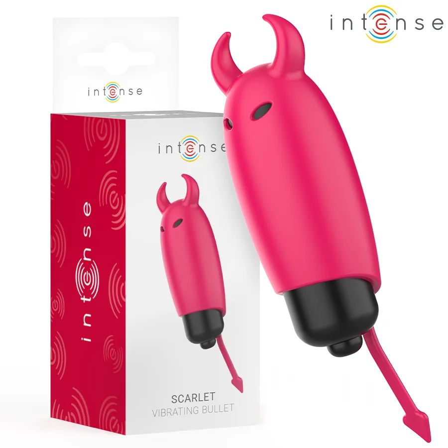 Intense - Scarlet Vibrating Bullet Red Demon 9.3 X 2.4 cm