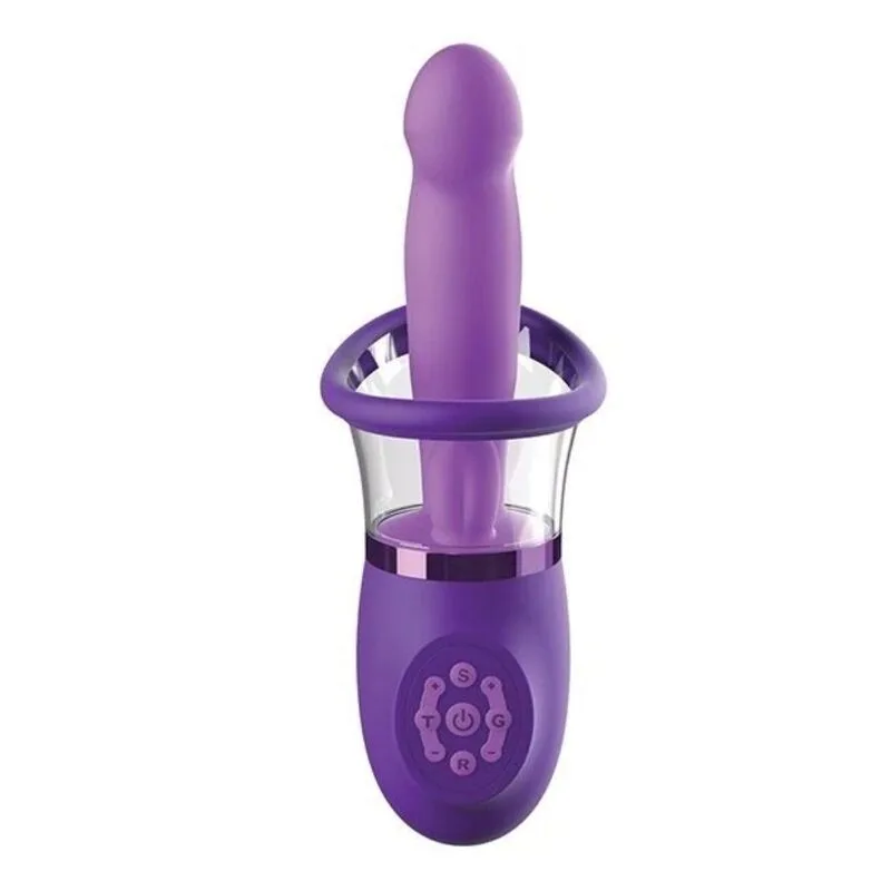 Fantasy for Her - Ultimate Pleasure Pro Plus Rabbit Vibrator Purple 20.3 cm
