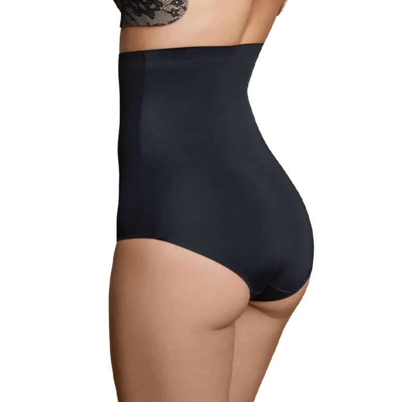 Bye-Soutien - Cinto sem Emenda Estilo Cuecas Preto Tamanho L