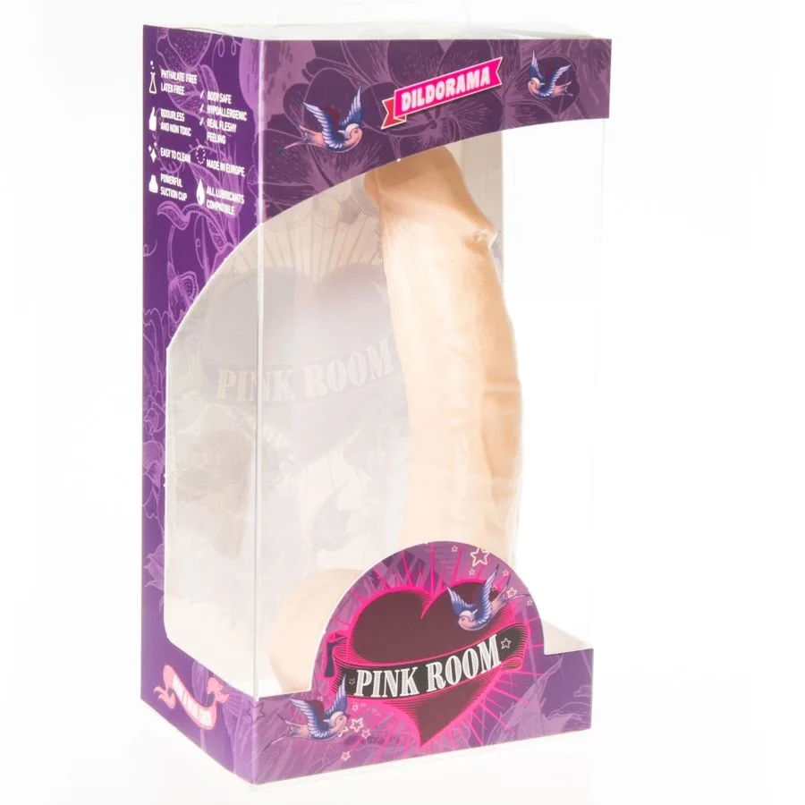 Pink Room - Connor Realistic Dildo Flesh 16 cm