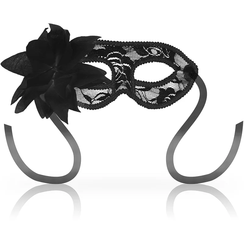 Ohmama - Masks Black Lace and Flower Masks
