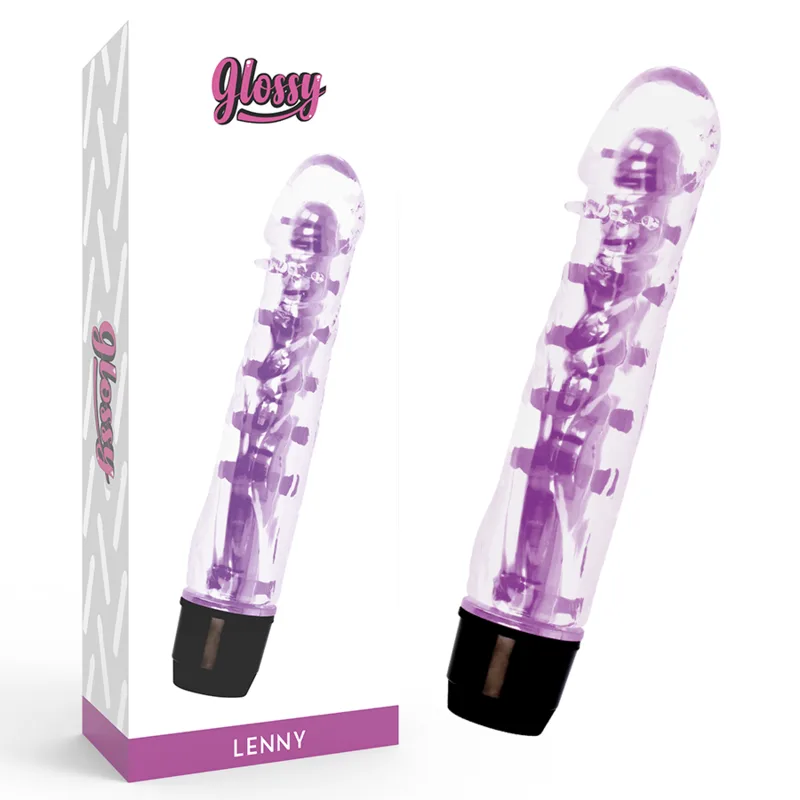 Glossy - Lenny Vibrator Purple